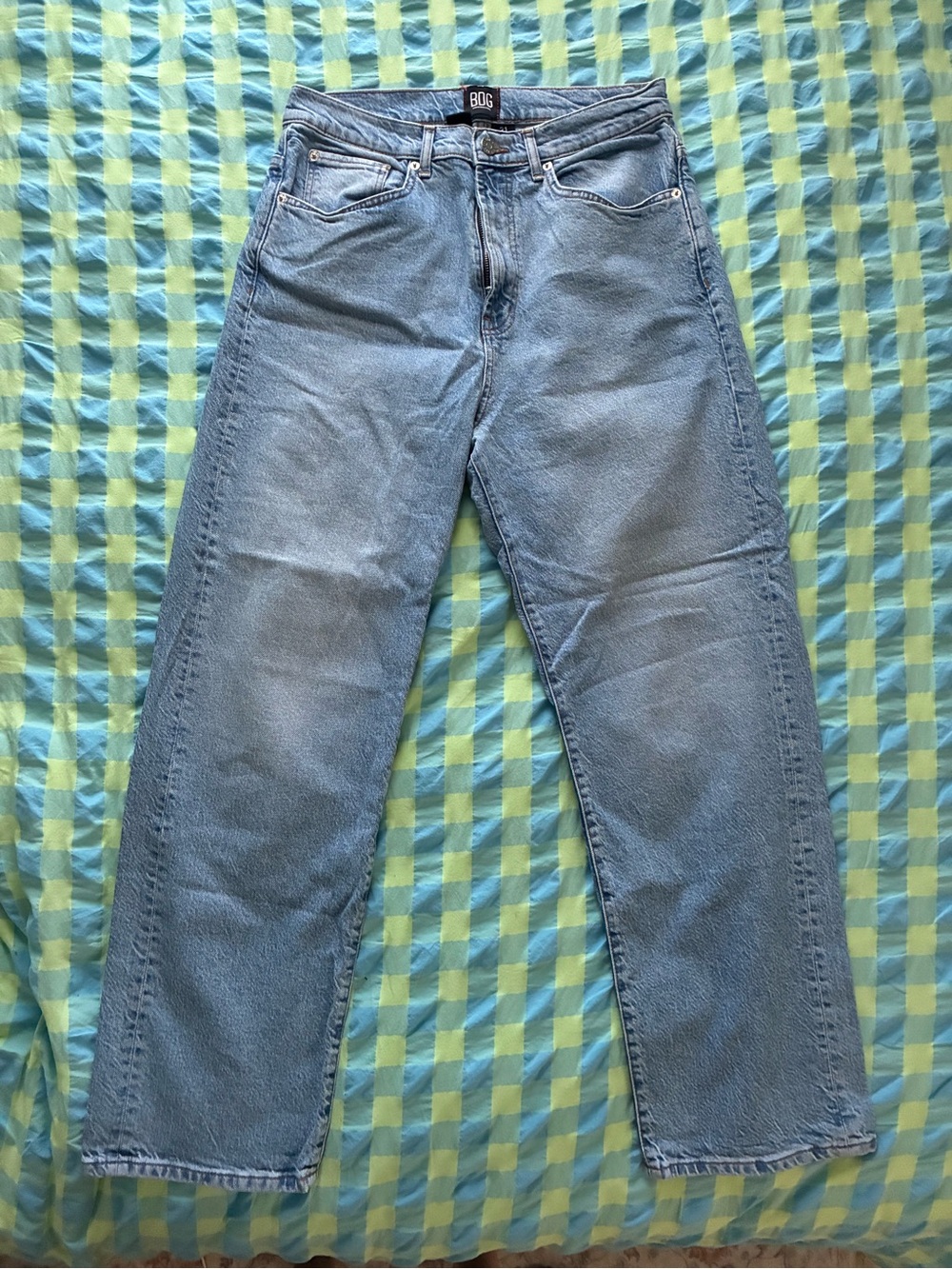 BDG women’s straight cowboy jeans high waisted
